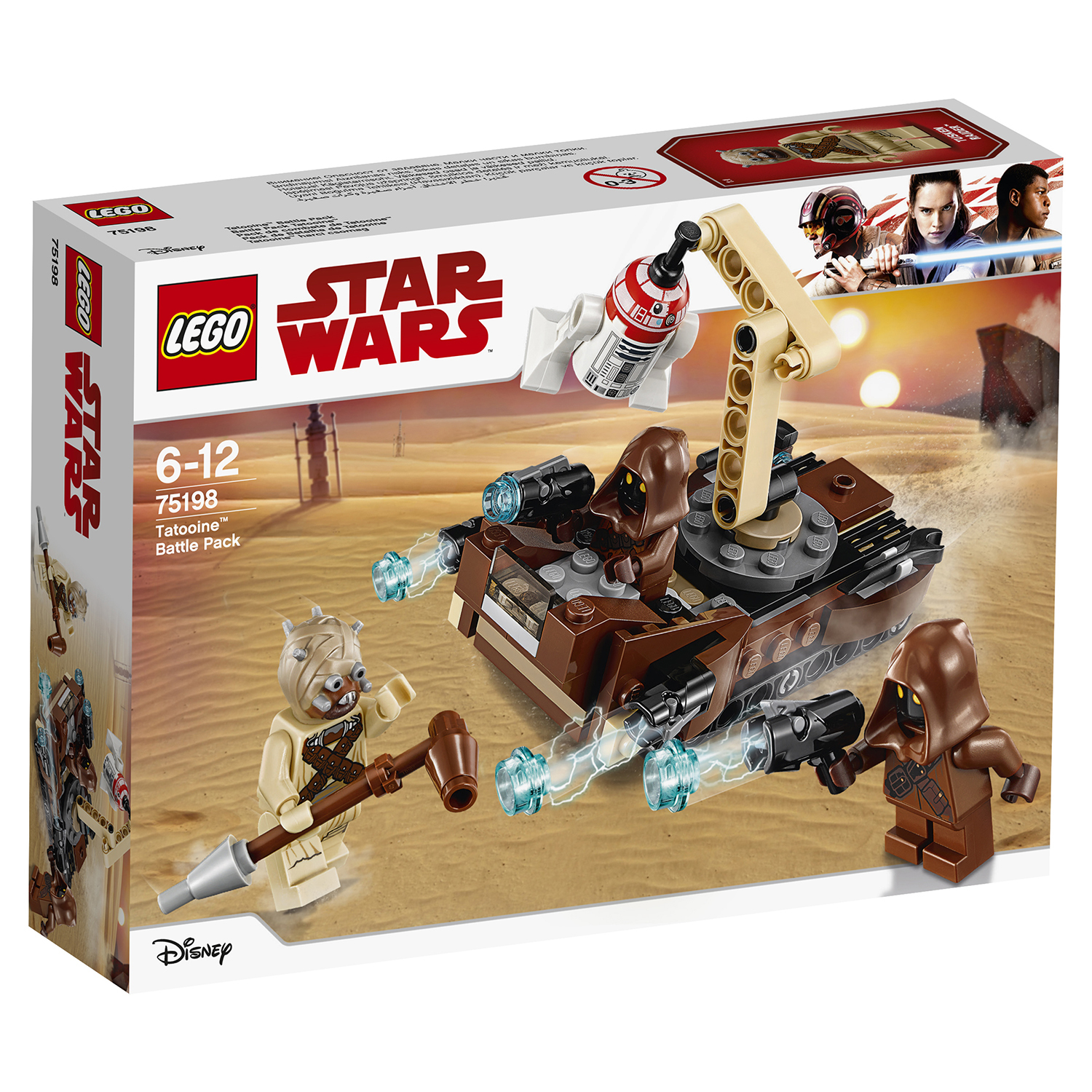 Конструктор LEGO Боевой набор планеты Татуин Star Wars TM (75198) купить по  цене 999 ₽ в интернет-магазине Детский мир