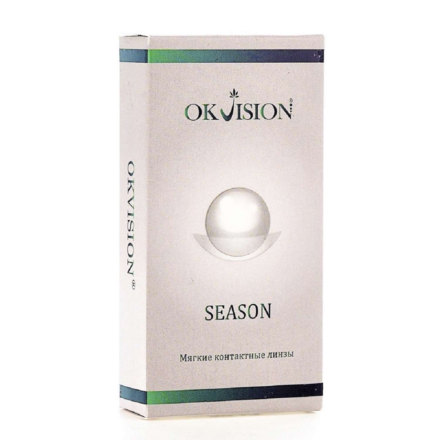 Контактные линзы OKVision Season 2 шт R 8.6 -3.50 - фото 1