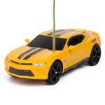 Машина радиоуправляемая New Bright 1:24 Camaro Желтая 2423