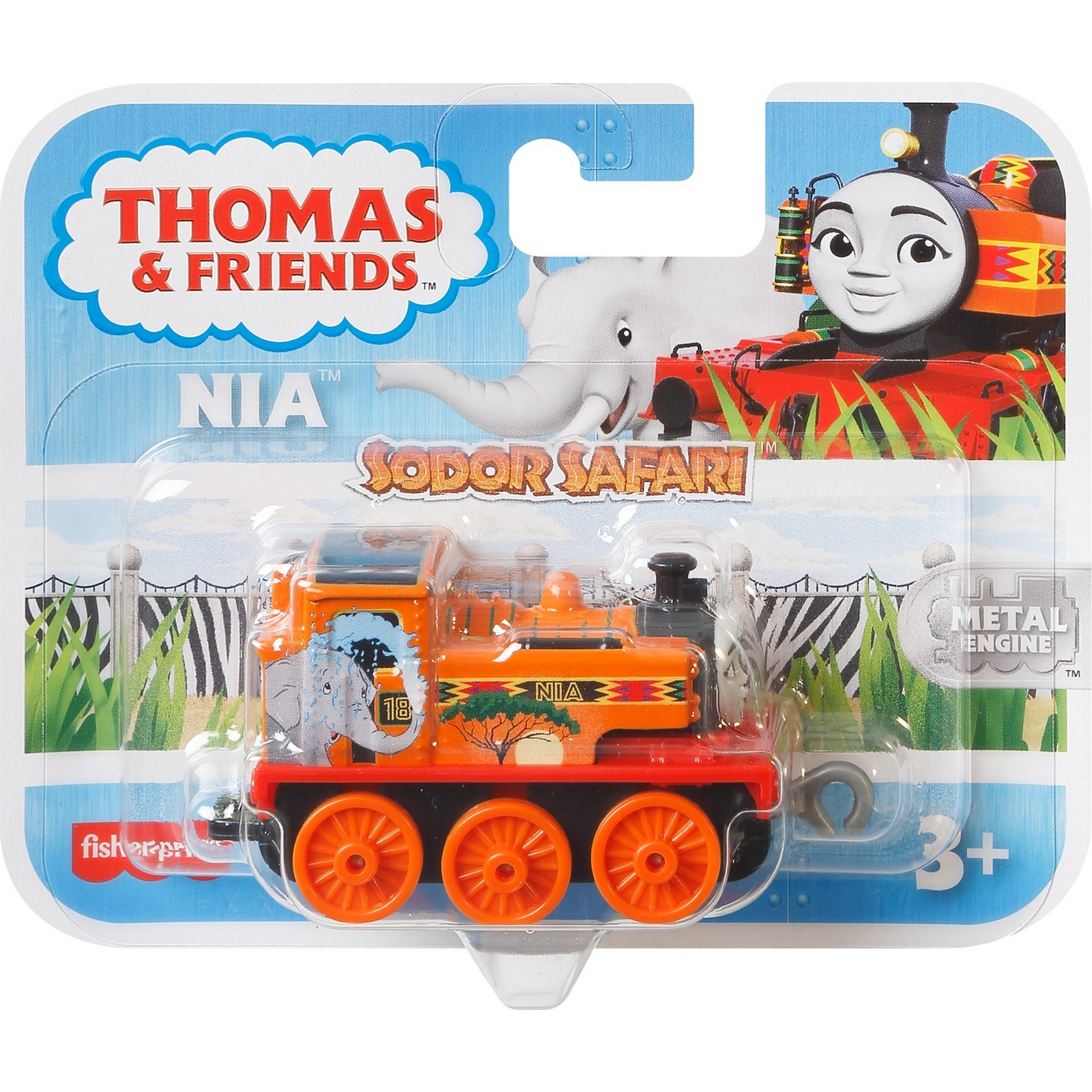 Паровозик Thomas & Friends Железная дорога Герои мультфильмов Ния GLK64 GLK61 - фото 2