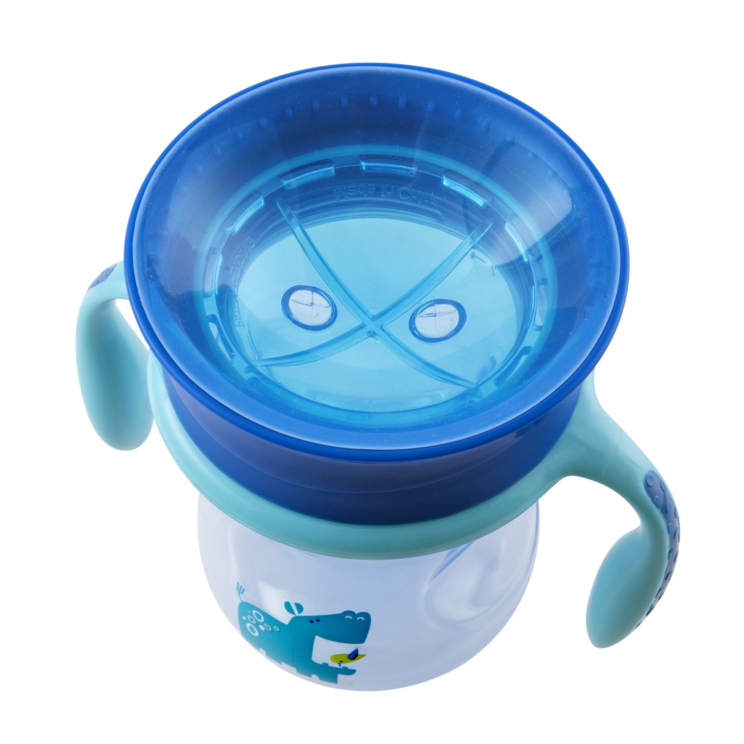 Поильник Chicco Perfect Cup для детей от 1 года голубой - фото 17