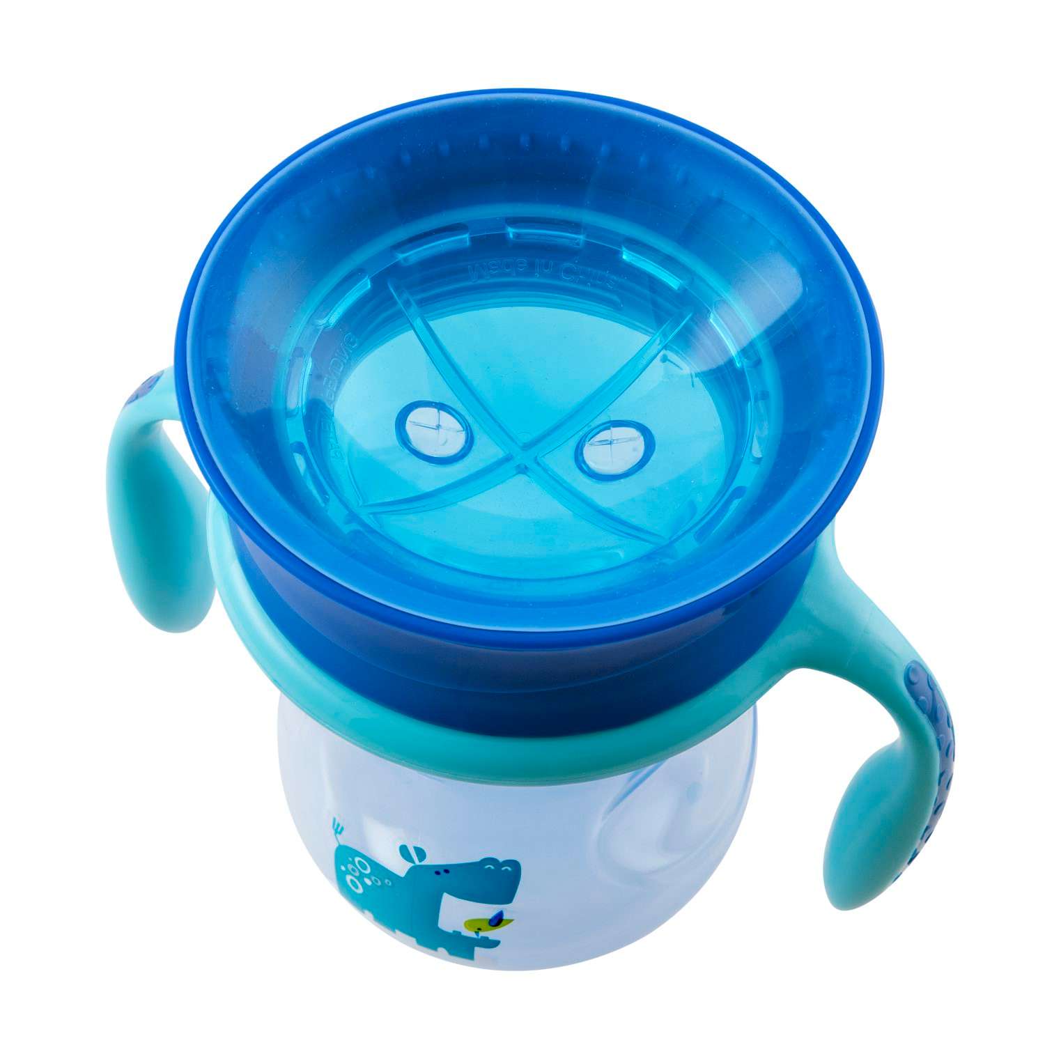 Поильник Chicco Perfect Cup для детей от 1 года голубой - фото 17