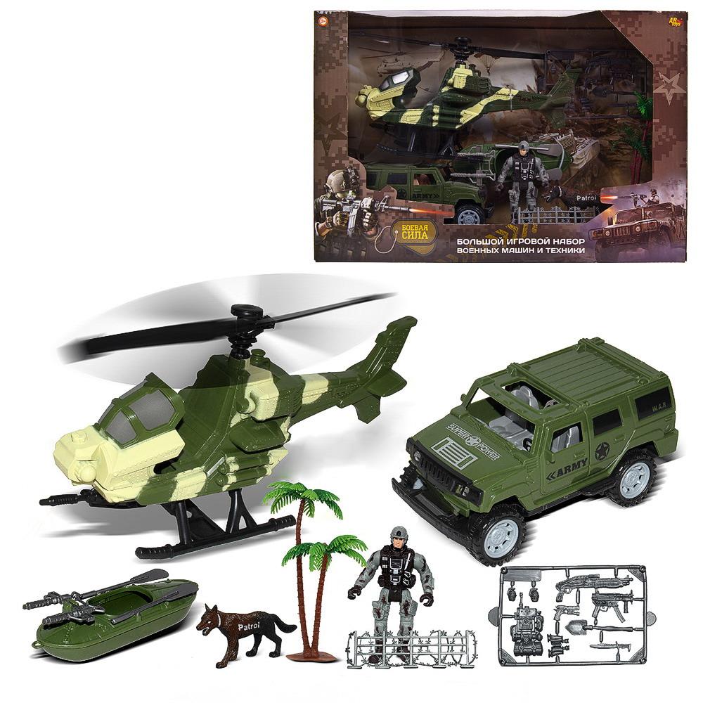 Игровой набор Боевая сила Abtoys Военная техника с фигуркой и аксессуарами - фото 1