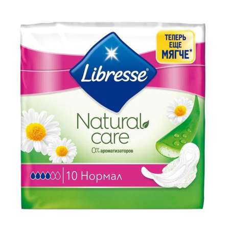 Прокладки LIBRESSE гигиенические Natural Care Ultra Normal 10 шт