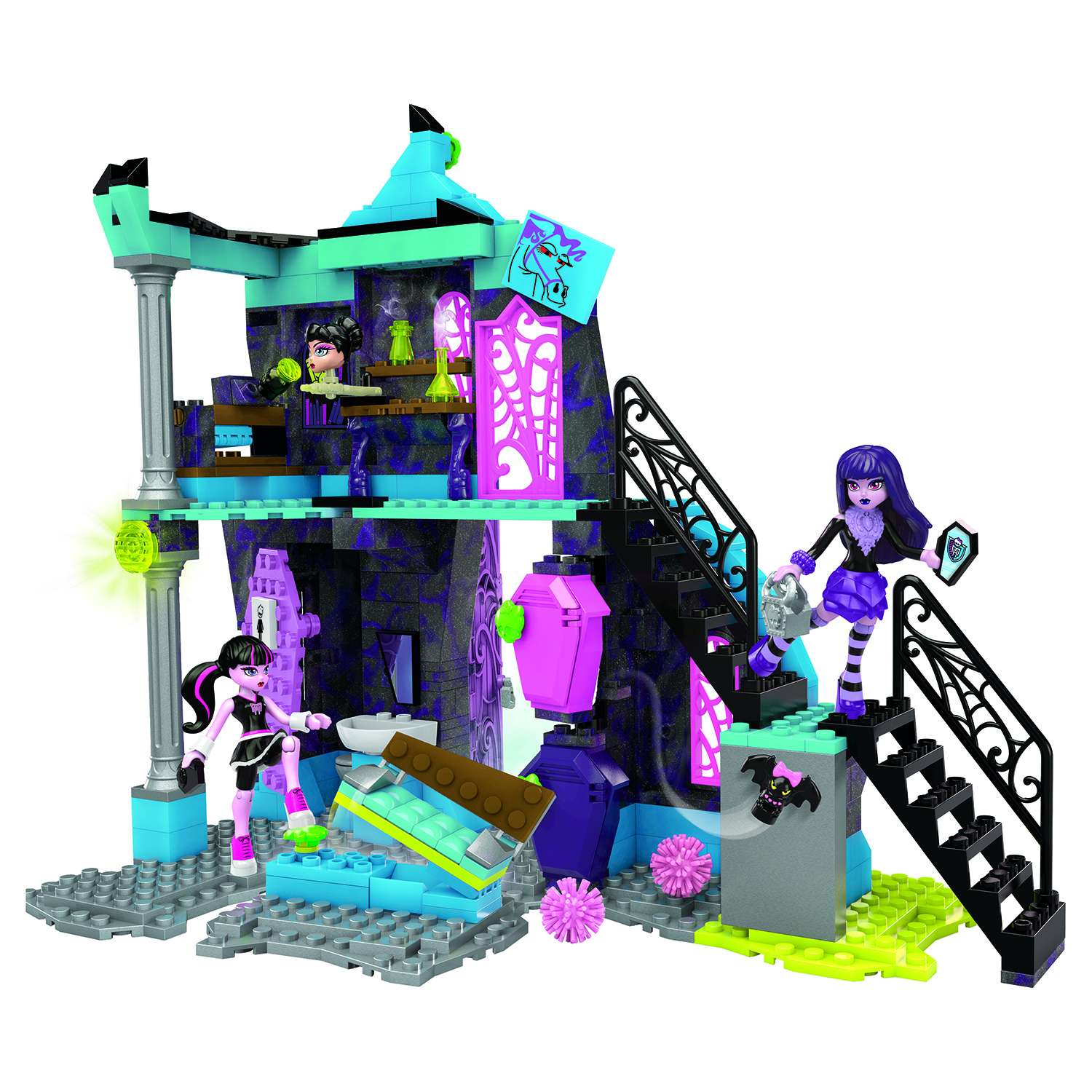 Набор Mega Bloks Monster High:Кабинеты Школы - фото 6