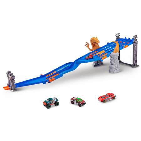 Набор Metal Machines Metal Machines Трасса четырехполосное безумие 6740