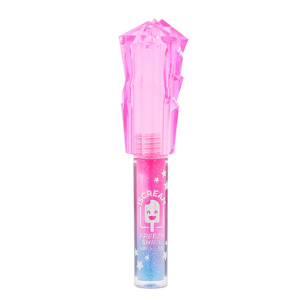 Сияющий блеск для губ ISCREAM Freeze shine тон 02 pink crystal - фото 3