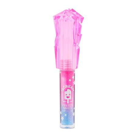 Сияющий блеск для губ ISCREAM Freeze shine тон 02 pink crystal