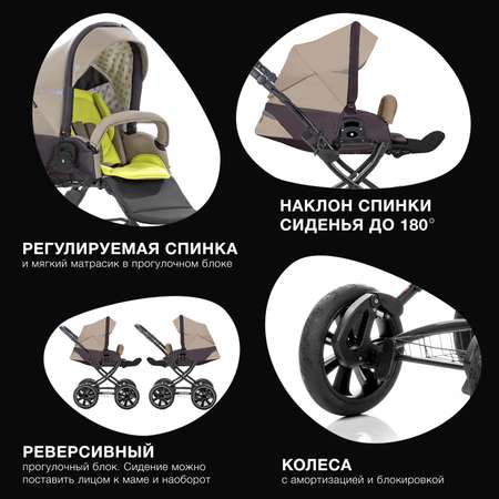 Коляска 2в1 Noordi Polaris Classic 656