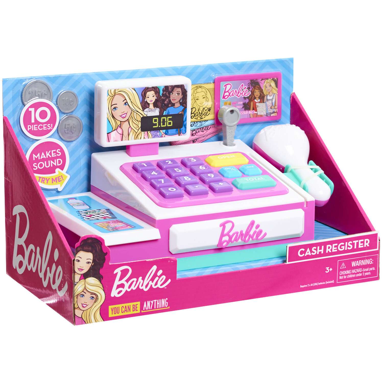 Игрушка Barbie Кассовый аппарат с белым сканером малый 62980 - фото 9