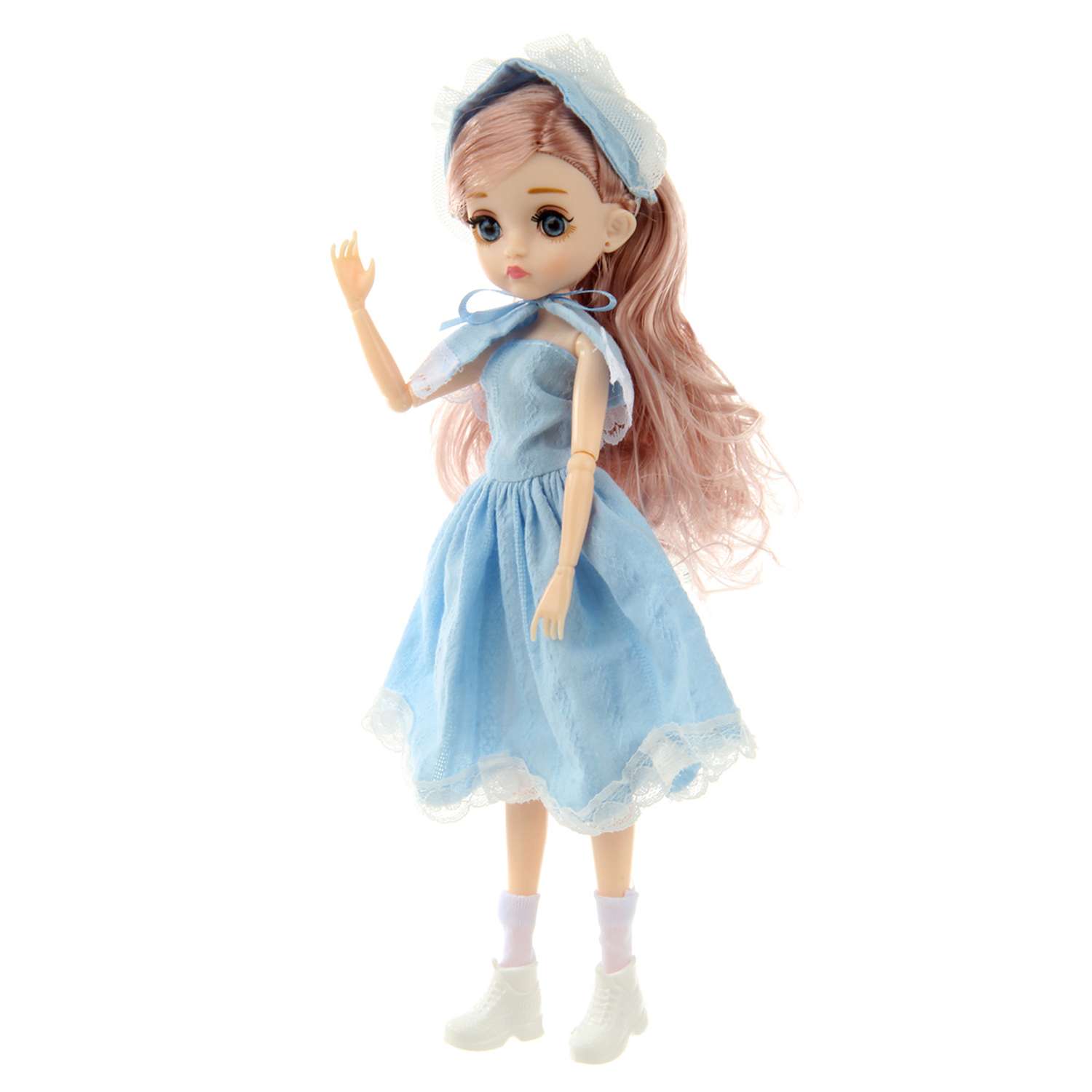 Кукла Veld Co Ассоль в платье с собачкой 122170 - фото 3