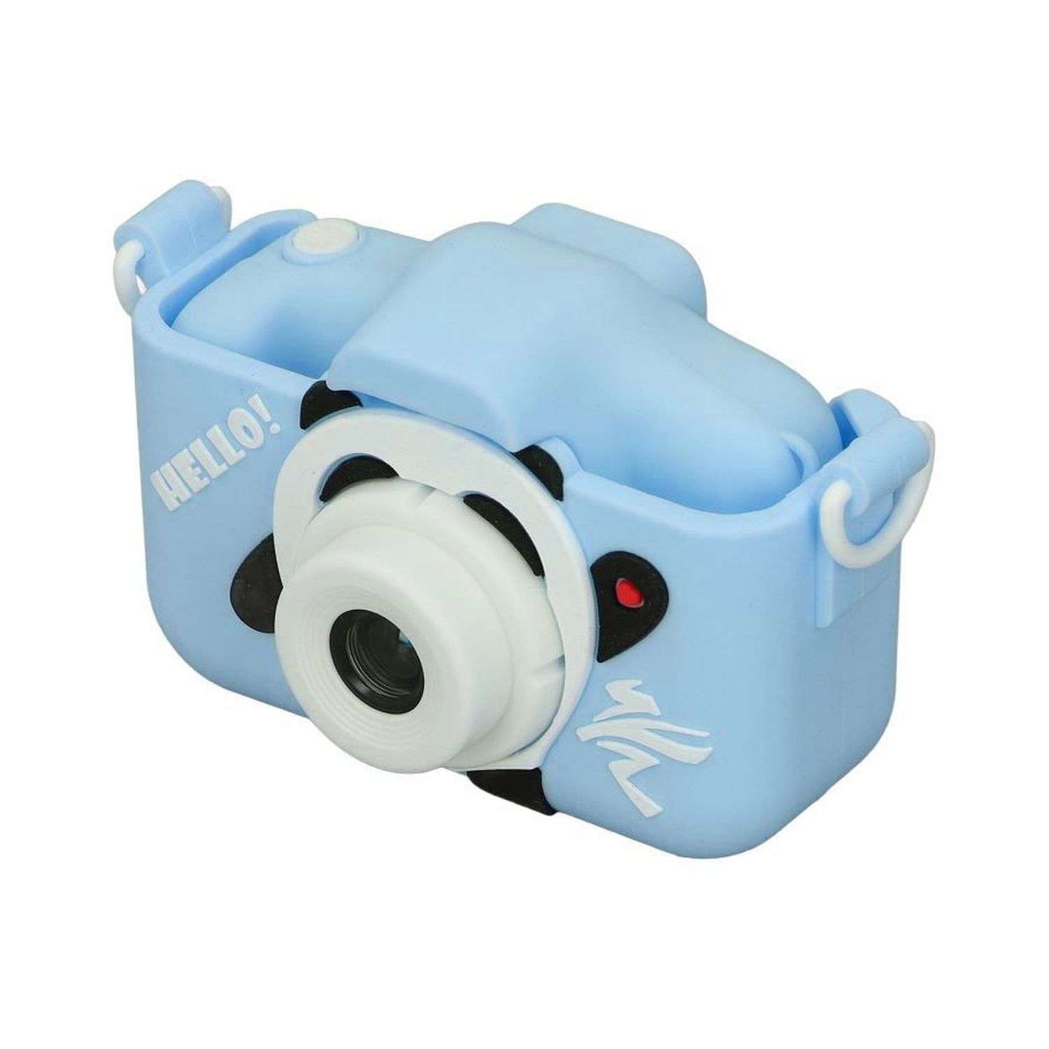 Детский фотоаппарат Uniglodis Панда голубая - фото 2