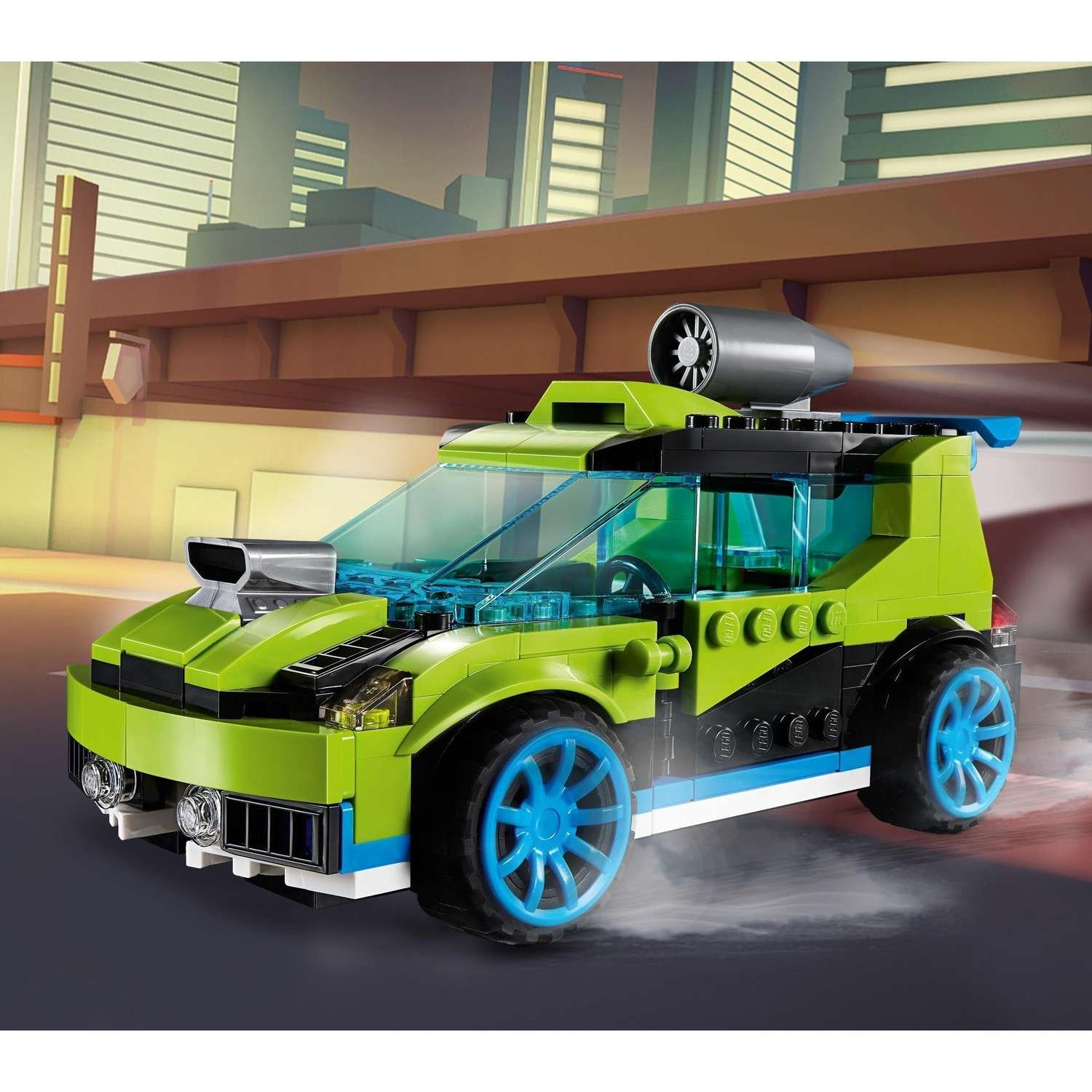 Конструктор LEGO Суперскоростной раллийный автомобиль Creator (31074) - фото 4
