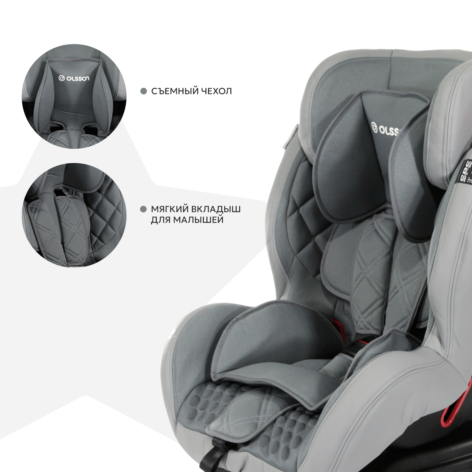 Автокресло Olsson VoyagerFix Isofix 1/2/3 (9-36 кг) - фото 3