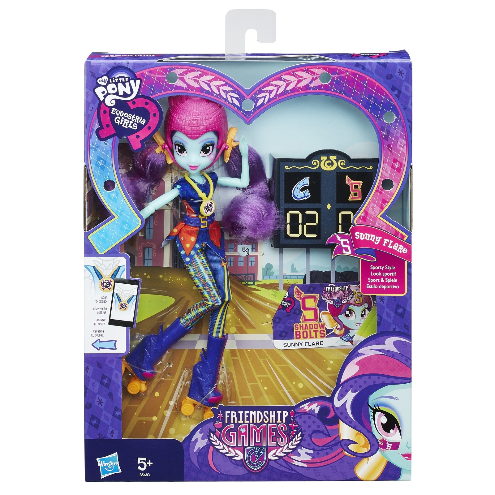 Кукла MLP Equestria Girls Санни Флёр B5683EU40 B1772EU4 - фото 6