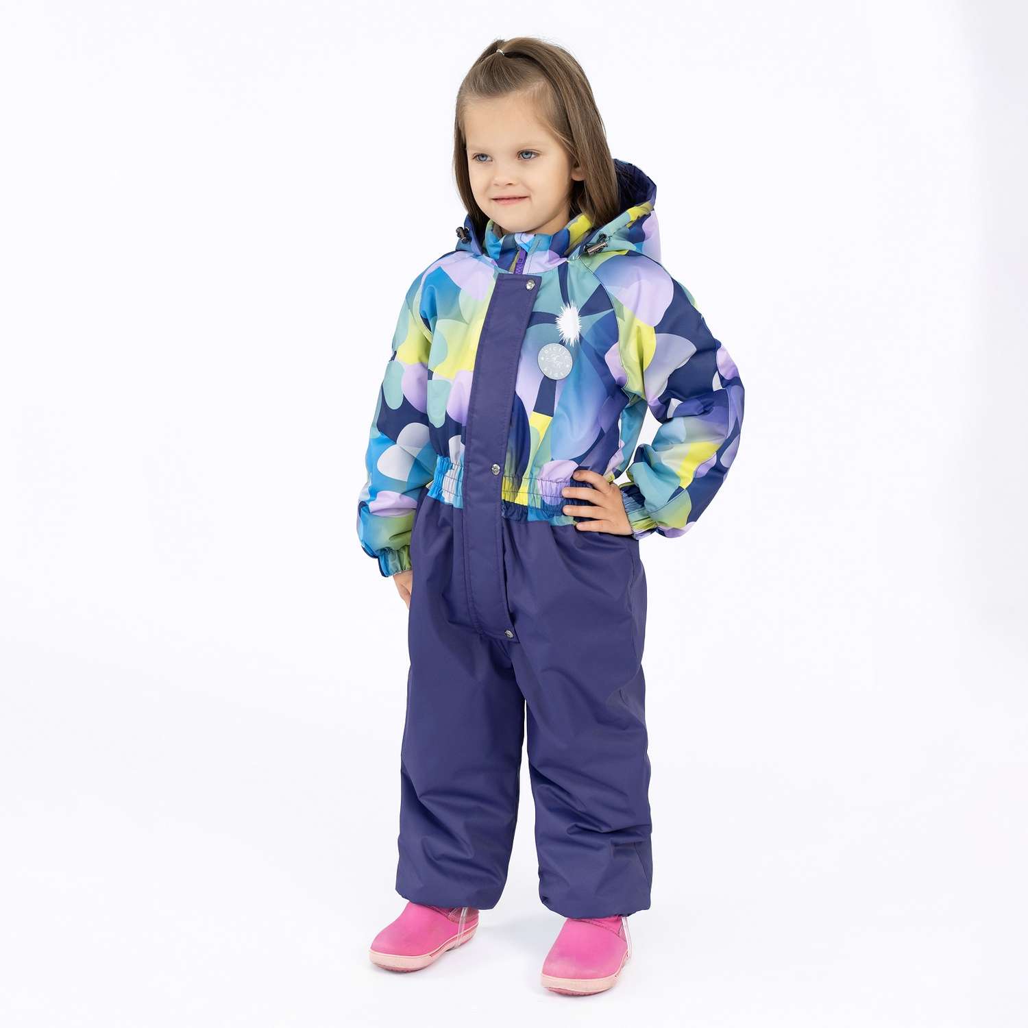 Комбинезон Arctic kids 30-040 фиолетовый - фото 7