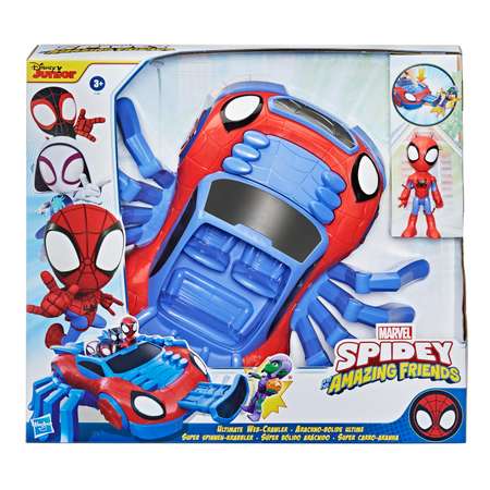 Набор игровой SPIDEY AND HIS AMAZING FRIENDS Паучок Спайди Паучий Гонщик F14605L0