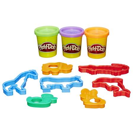 Набор игровой Play-Doh Ведерочко Животные 23413