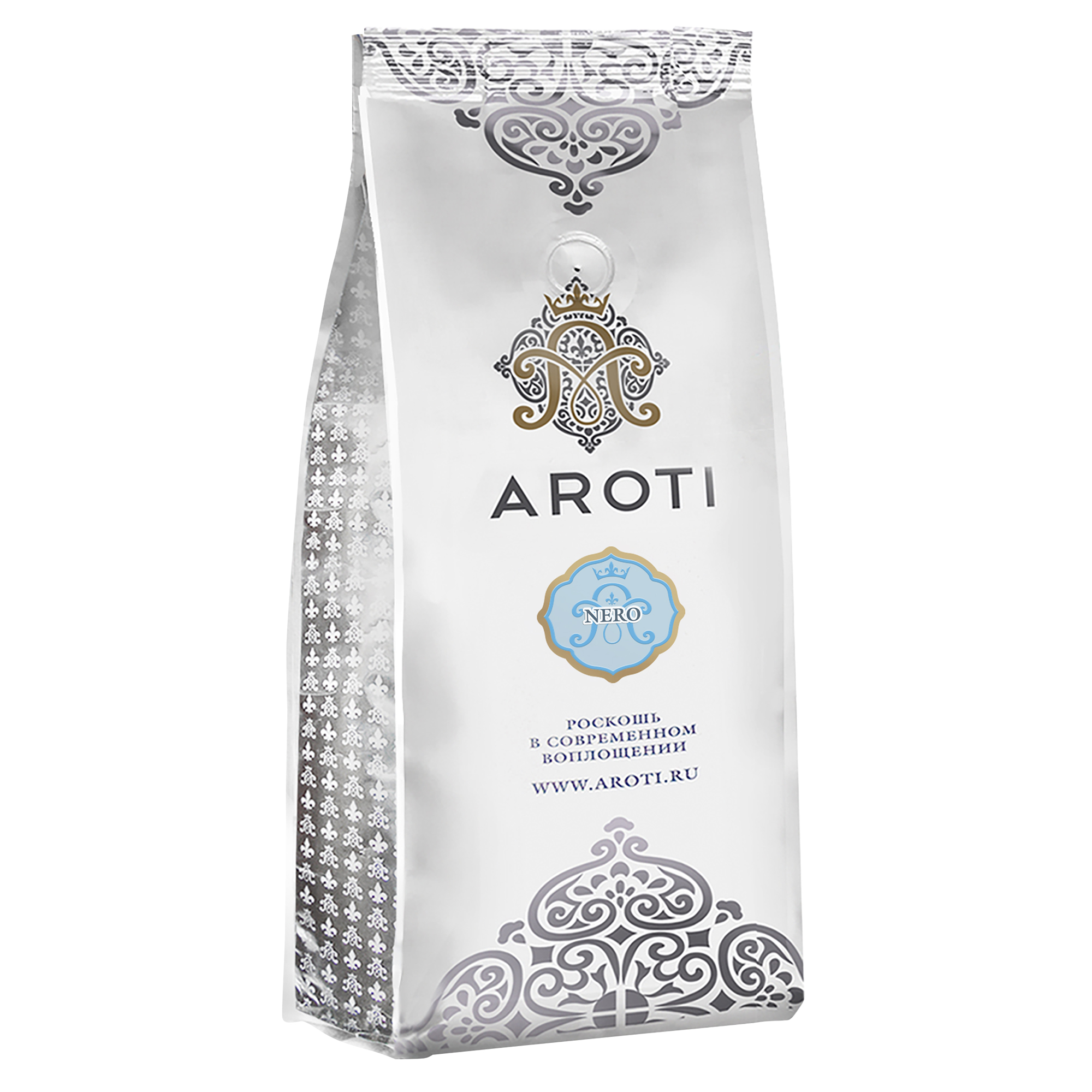 Кофе зерновой Aroti NERO тёмная обжарка 500 г - фото 1