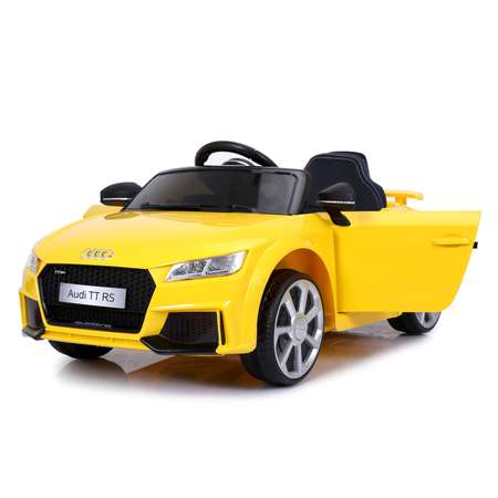 Электромобиль Sima-Land AUDI TT RS окраска желтый