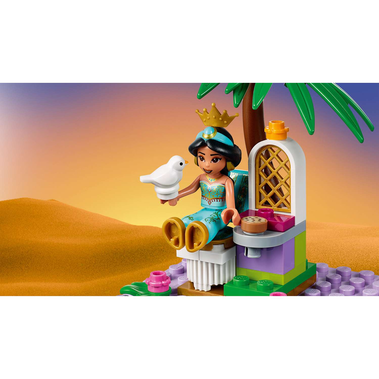 Конструктор LEGO Disney Princess Приключения Аладдина и Жасмин во дворце 41161 - фото 8