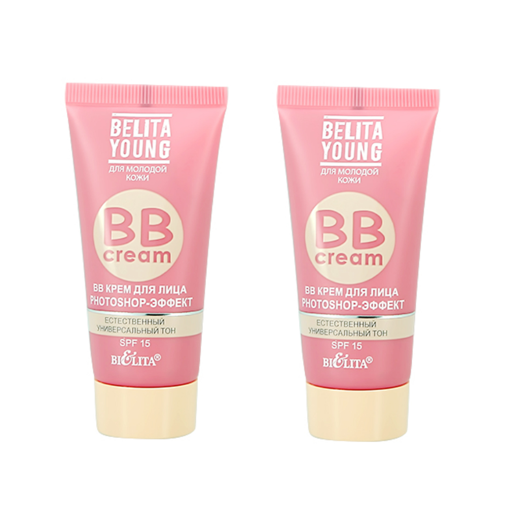 Крем для лица BB Young SPF 15 BIELITA Anti age 2 шт по 30 мл - фото 1