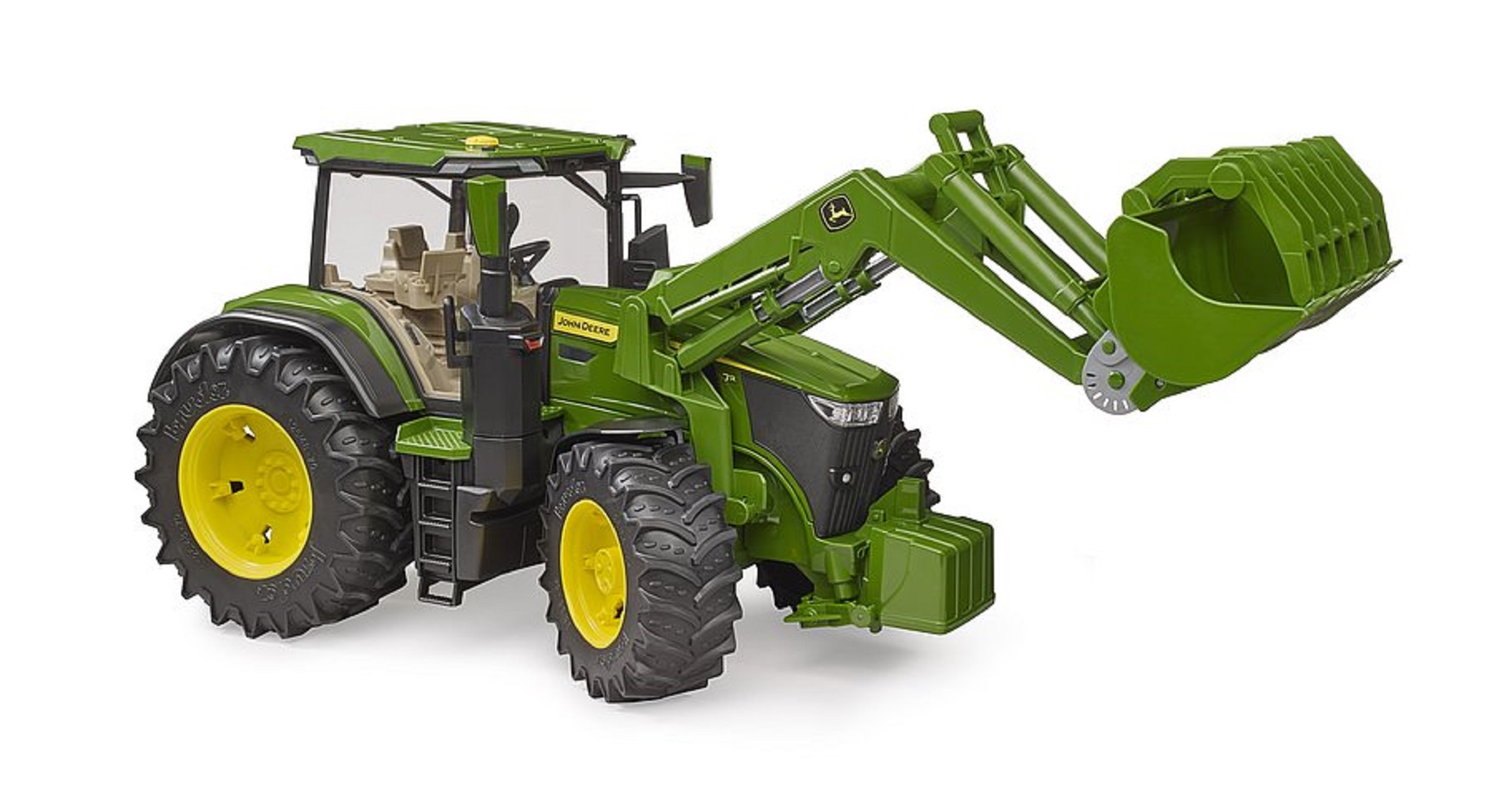 Bruder 03151 Трактор John Deere с фронтальным погрузчиком