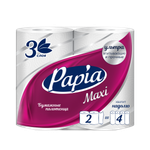 Бумажные полотенца Papia MAXI 3 слоя 2 рулона