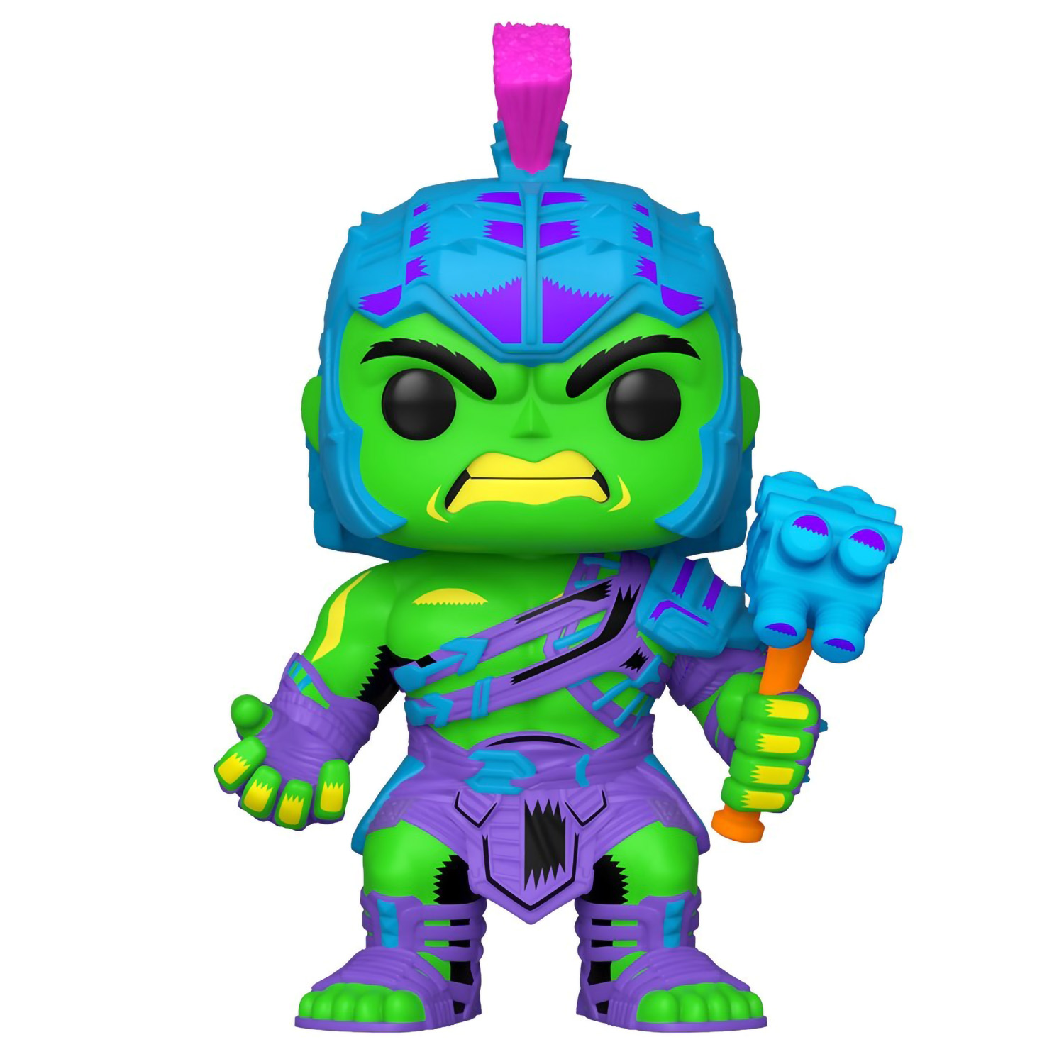 Фигурка Funko POP! Bobble Marvel Black Light Thor Ragnarok Gladiator Hulk 10 Exc 57928 - фото 1