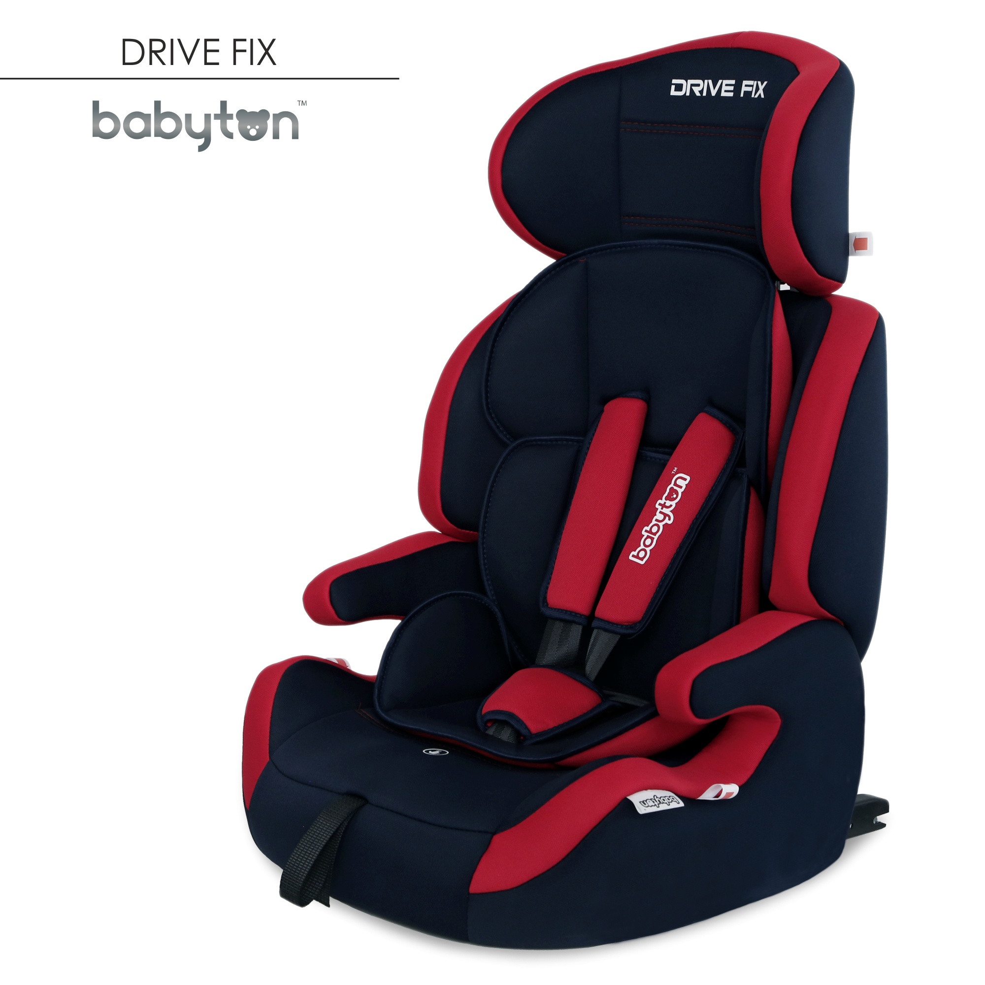 Автокресло Babyton Drive Fix Indigo-Red купить по цене 5869 ₽ в  интернет-магазине Детский мир