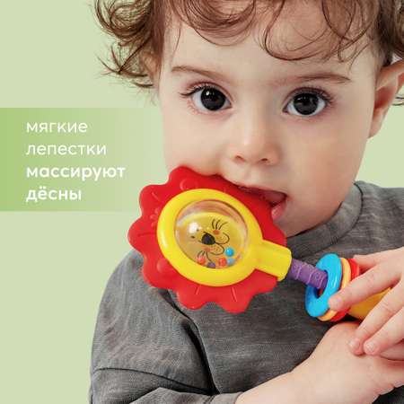 Игрушка Happy Baby погремушка Flower Twist