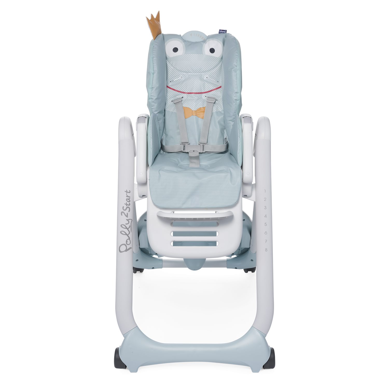 Стульчик для кормления CHICCO Polly 2Start расцветка Froggy - фото 5