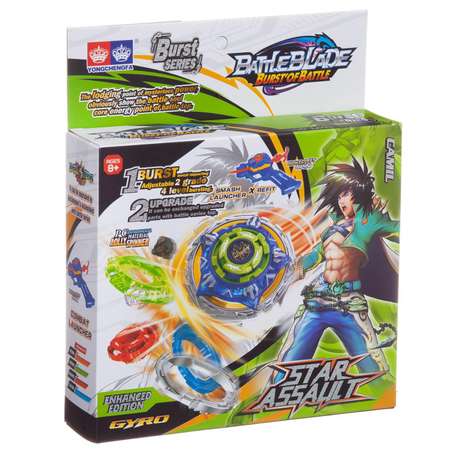 Игра настольная Волчок Junfa Battle blade Star assault Camil с пусковым устройством