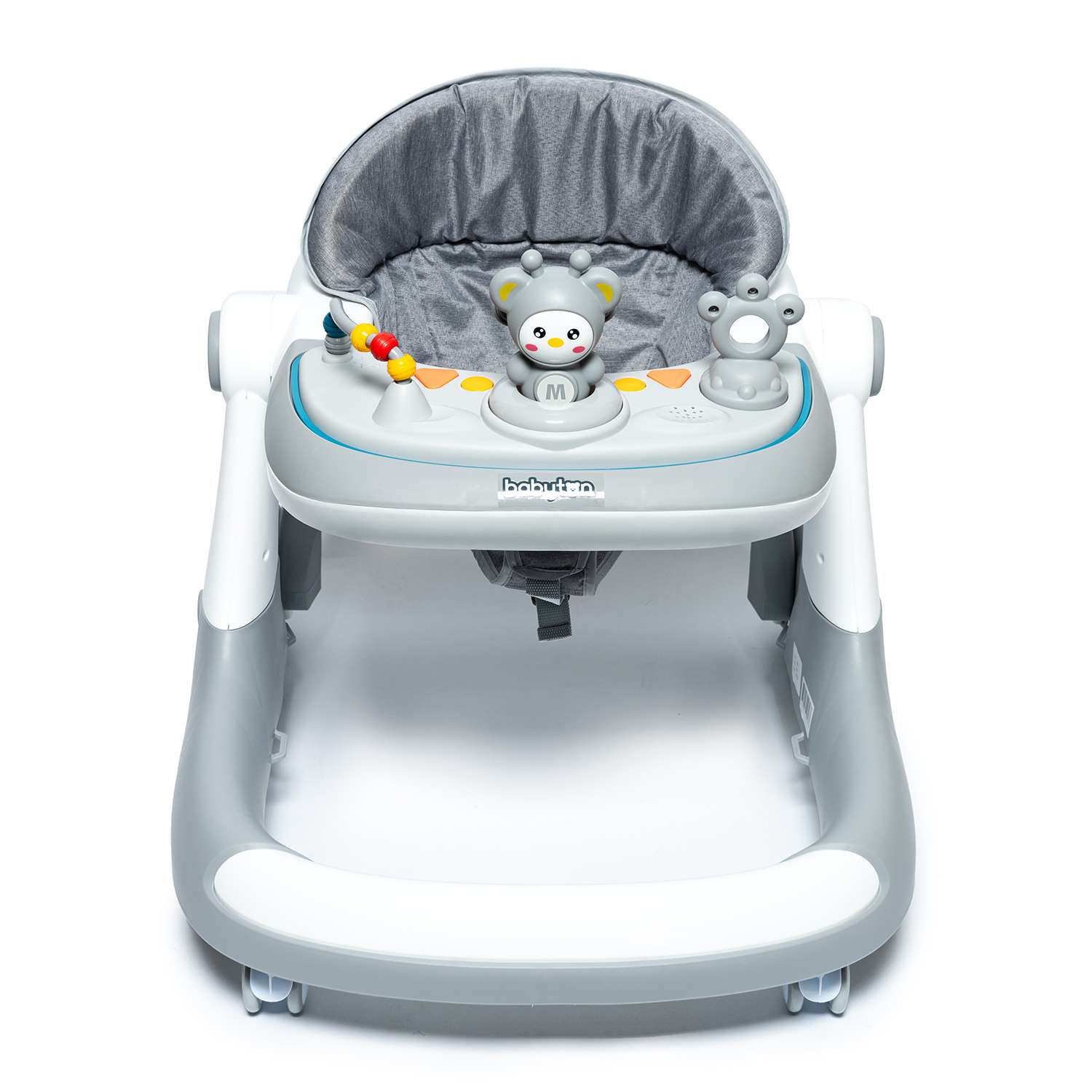 Ходунки-каталка Babyton Easy Walk Grey QB511 - фото 1