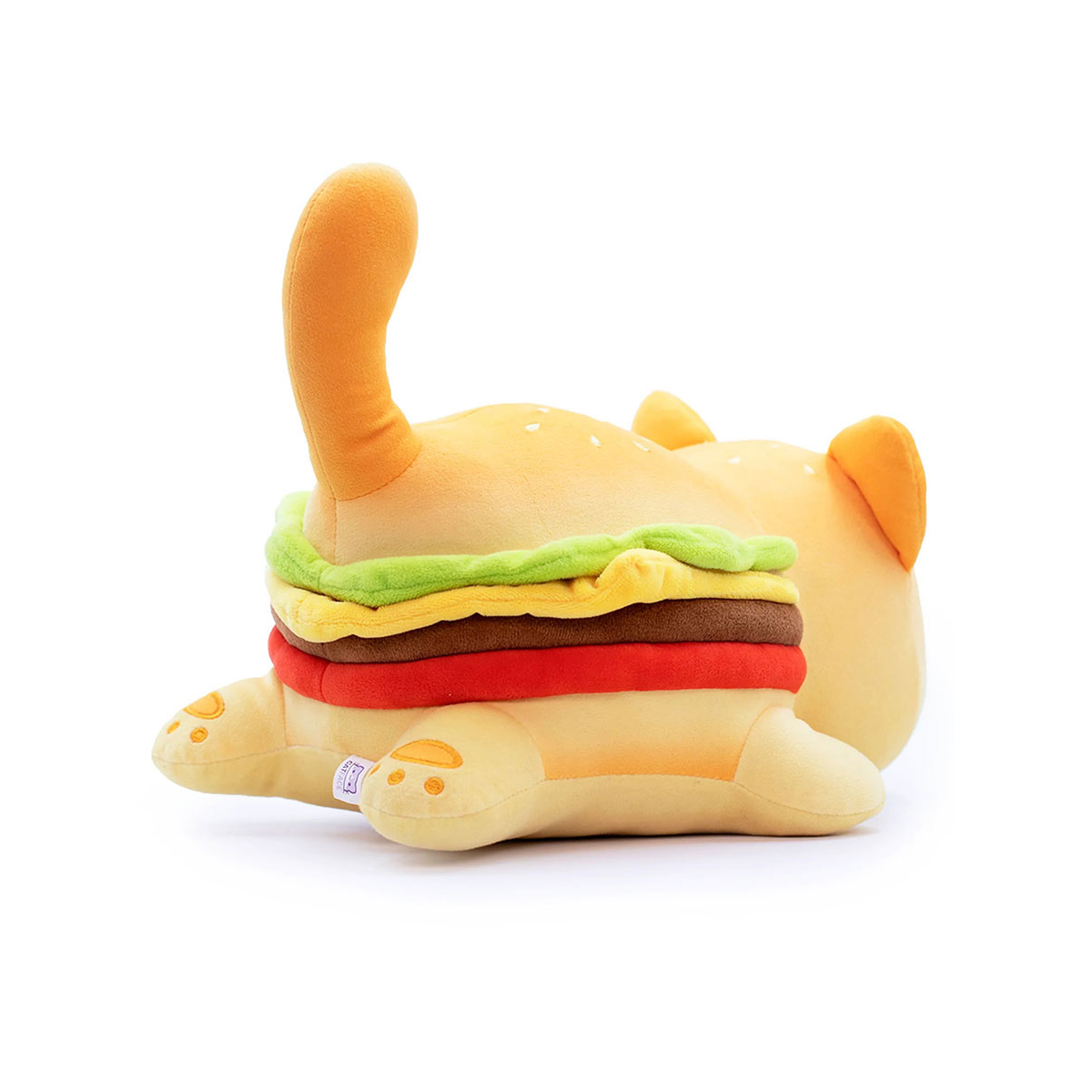 Мягкая игрушка-подушка Михи-Михи кот Гамбургер Hamburger cat 25 см - фото 4