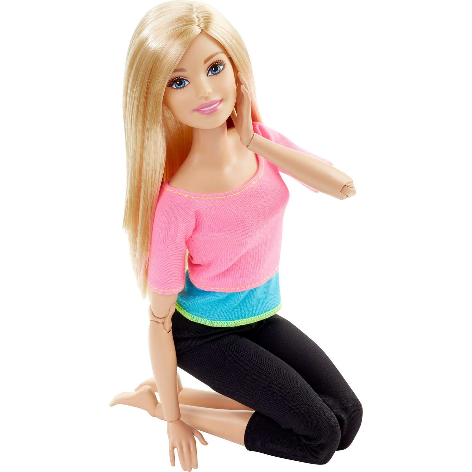 Кукла Barbie Безграничные движения Блондинка с артикуляцией тела DHL82 DHL82 - фото 1