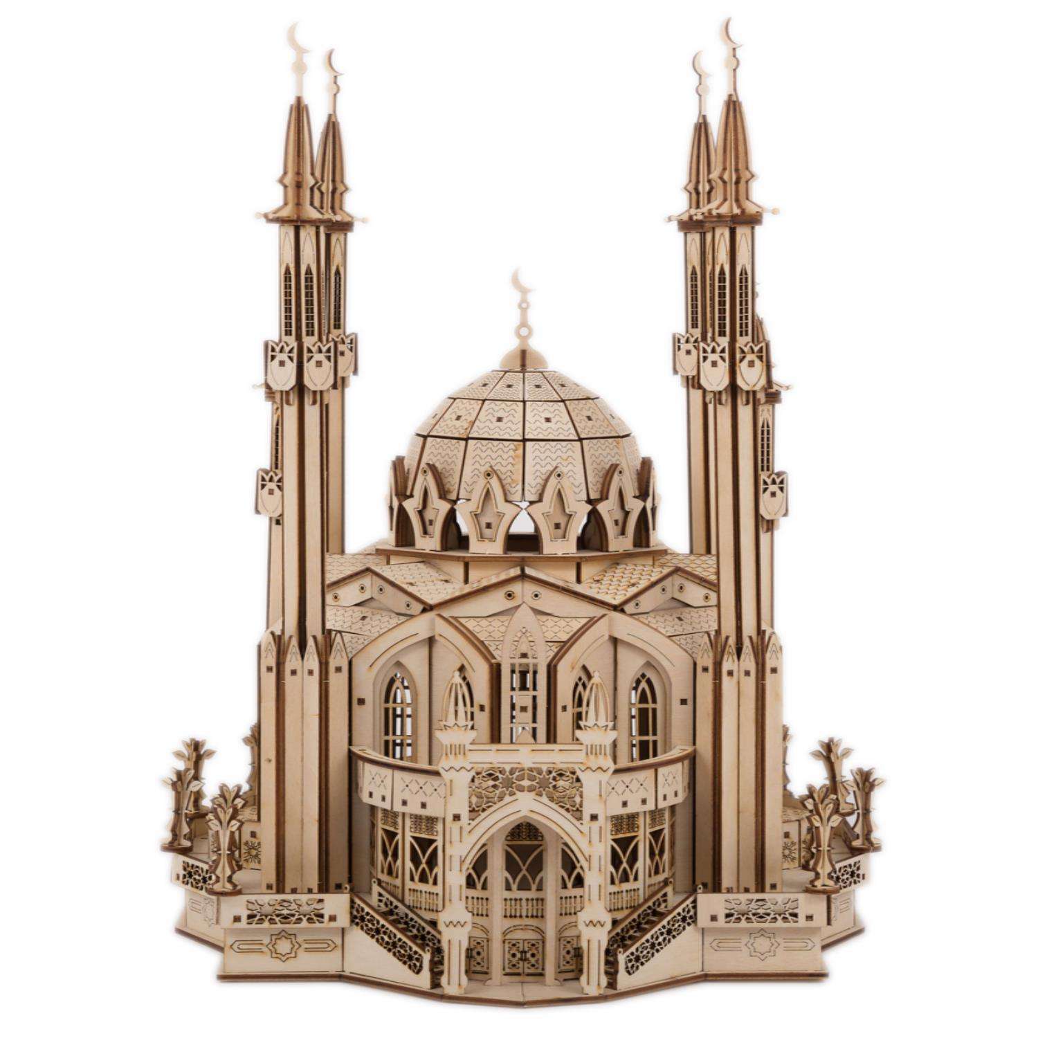Сборная модель деревянная TADIWOOD Мечеть 54 см. 711 деталей - фото 2