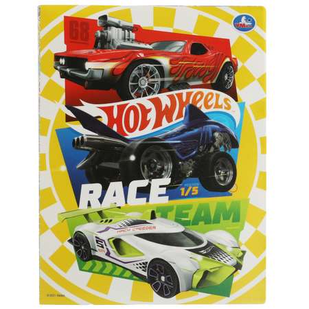 Папка Умка Hot Wheels с 20 вкладышами 330898