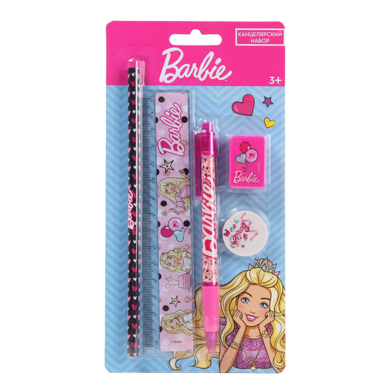 Набор канцелярский FRESH-TREND Barbie 5 предметов DM0004 - фото 2