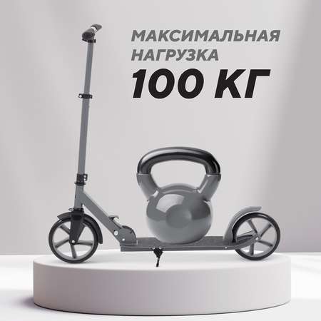 Самокат 2-х колесный MOWbaby Mowbaby Prisma Grey