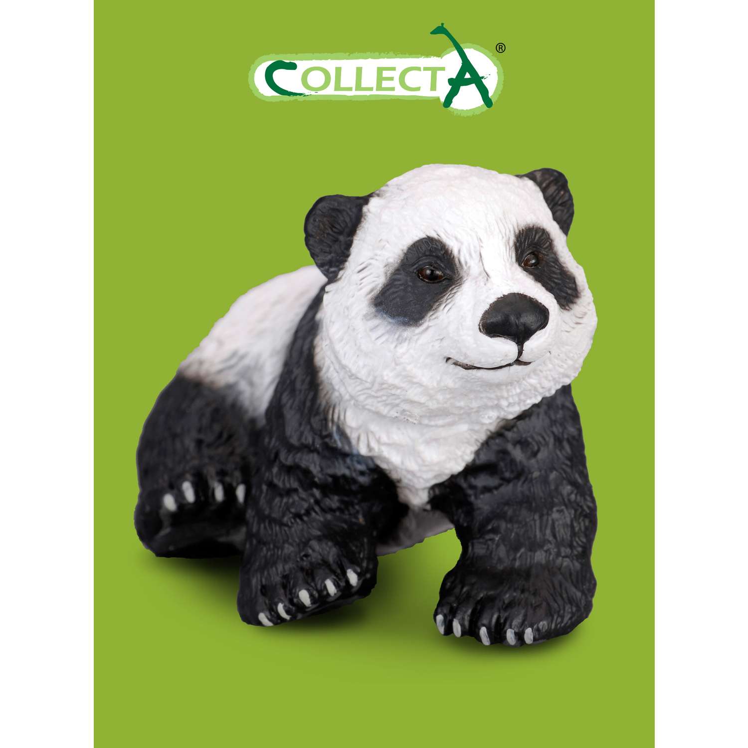 Фигурка животного Collecta Детёныш панды сидящий - фото 1