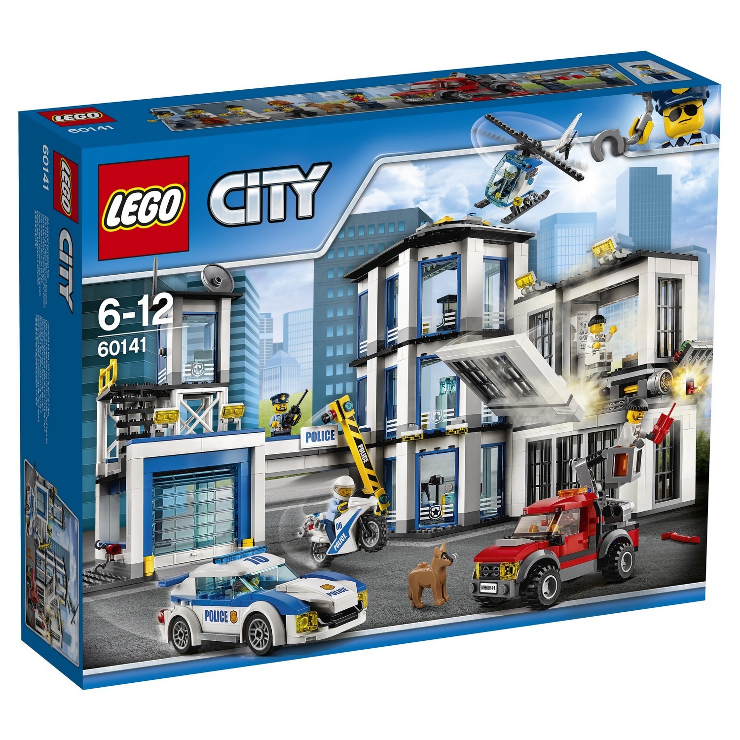 Конструктор LEGO City Police Полицейский участок (60141) купить по цене  7999 ₽ в интернет-магазине Детский мир