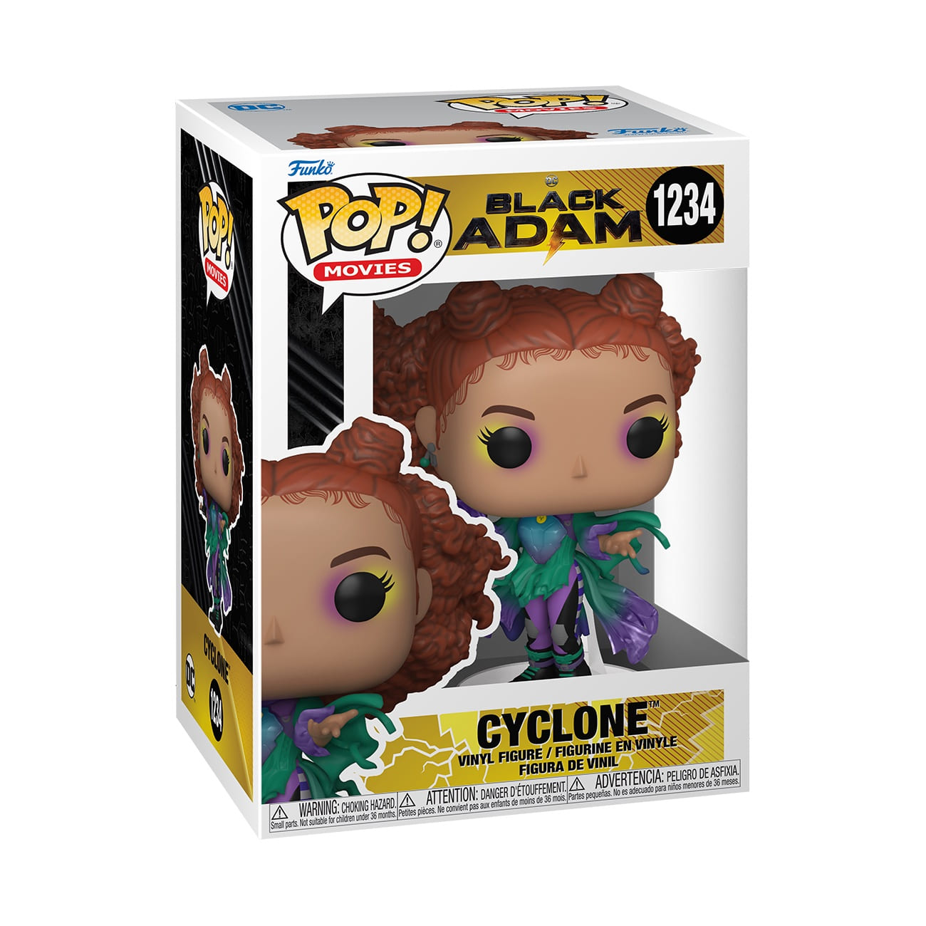 Фигурка Funko POP! Movies Black Adam Циклон Cyclone из фильма Черный Адам - фото 1