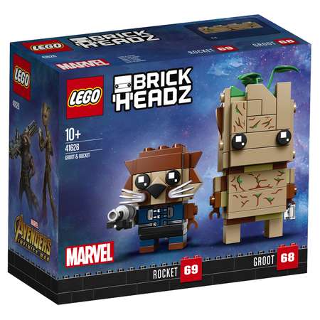 Конструктор LEGO BrickHeadz Грут и Ракета 41626