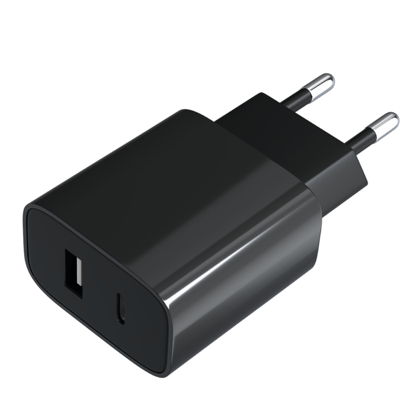Сетевое ЗУ RedLine модель NQC-13 Tech USB Type-C 3A PD 20W черный - фото 1