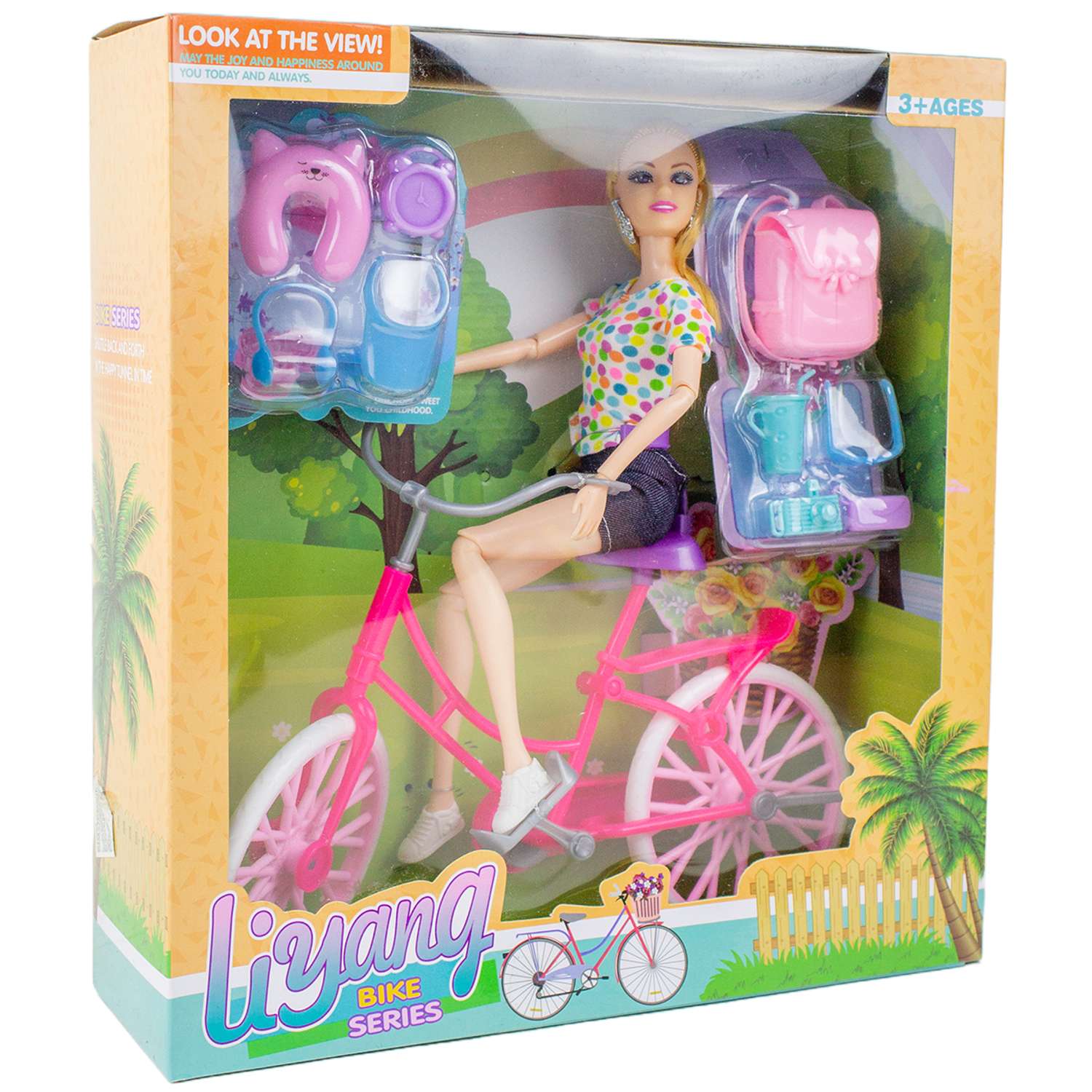 Кукла на велосипеде Story Game LY519-D LY519-D - фото 4