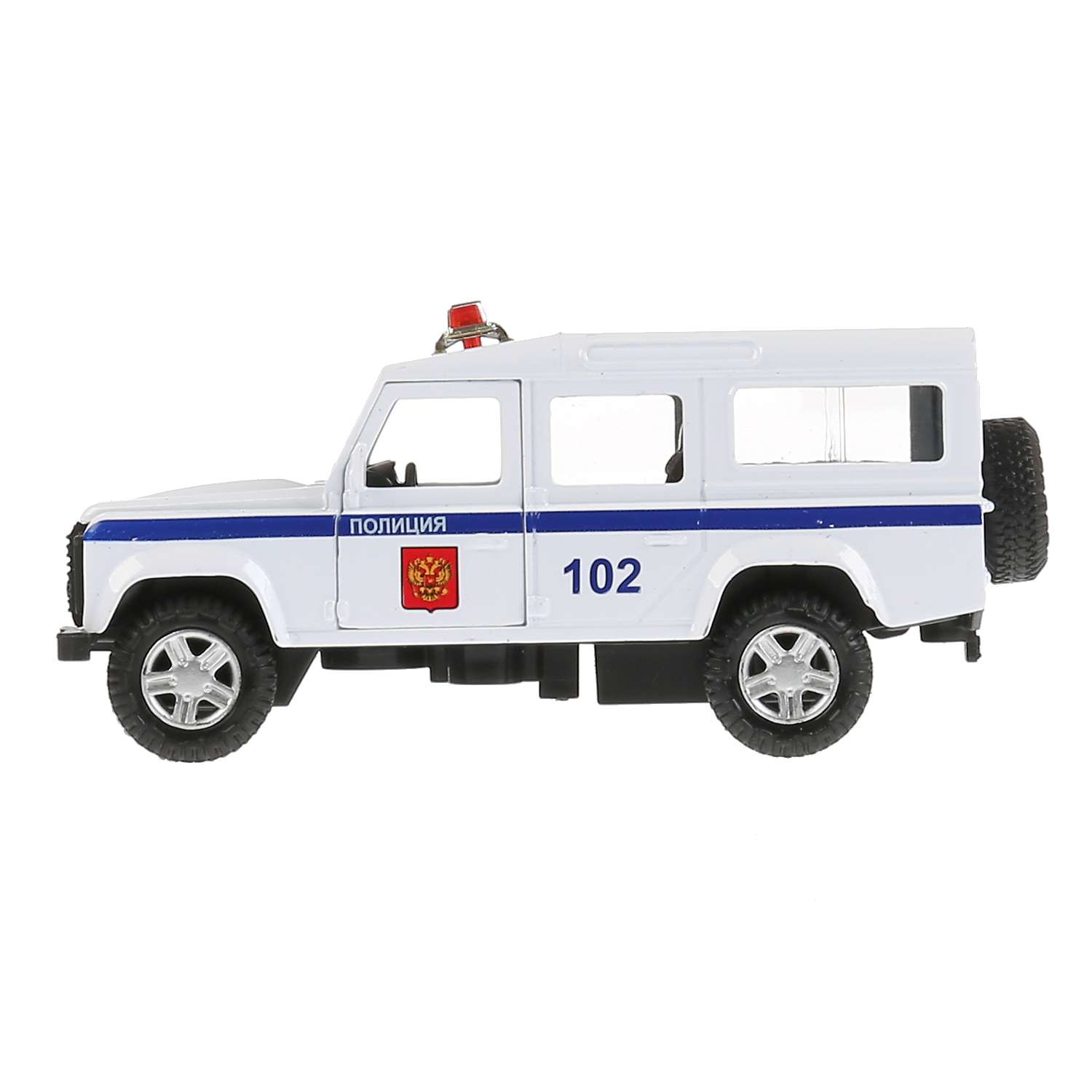 Машина Технопарк Land Rover Defender Полиция 297512 297512 - фото 3
