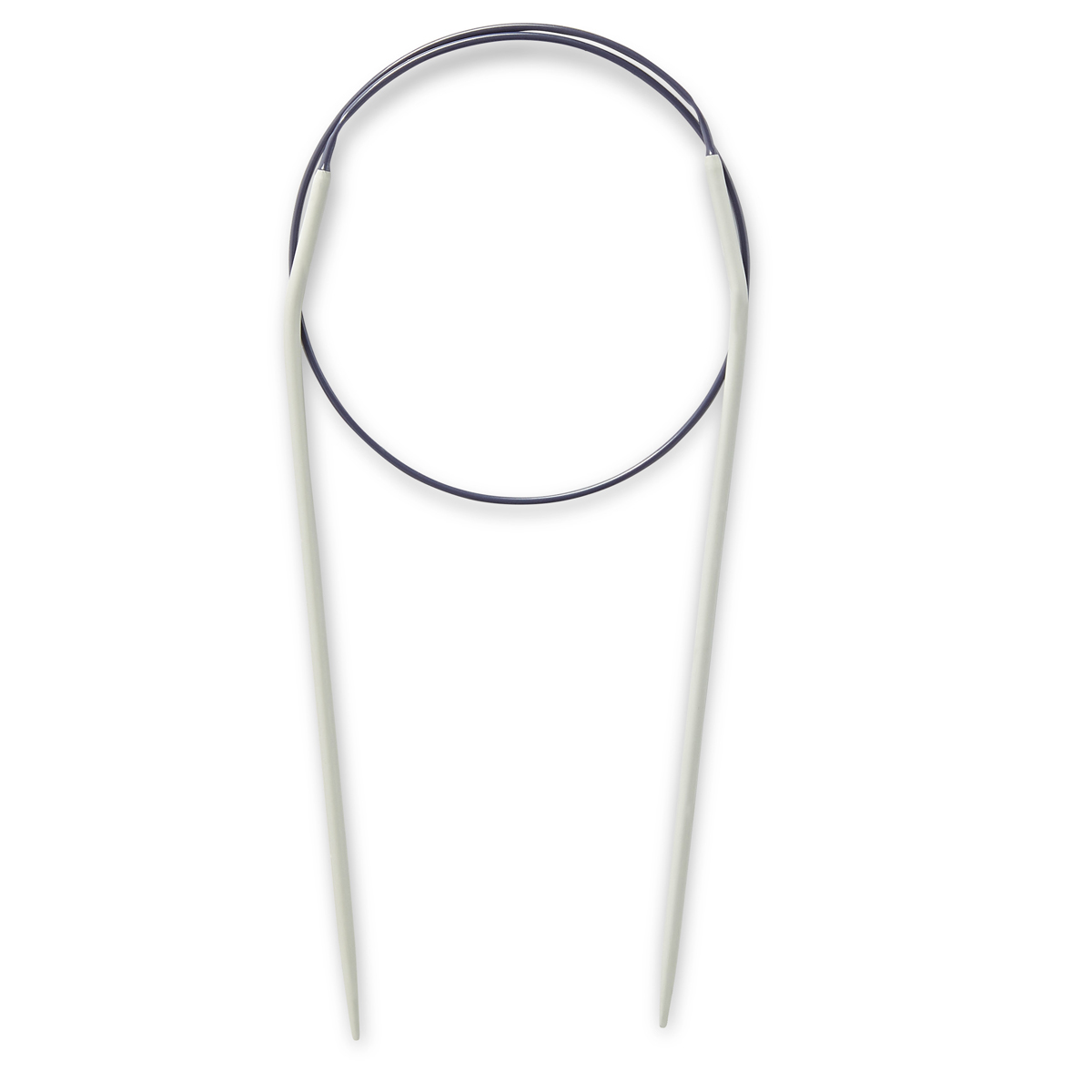 Спицы круговые Prym с гибким пластиковым тросиком алюминиевые 40 см 2 мм 211200 - фото 6