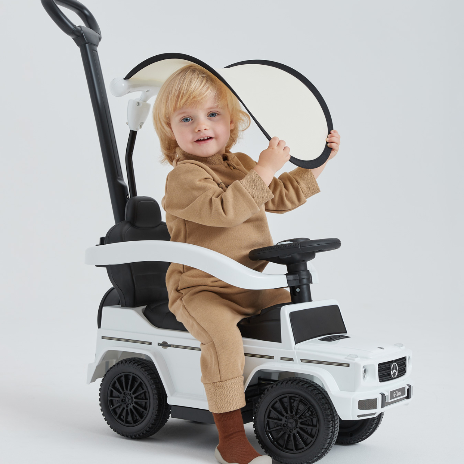 Машинка-каталка Happy Baby детская Mercedes Benz G350d - фото 21