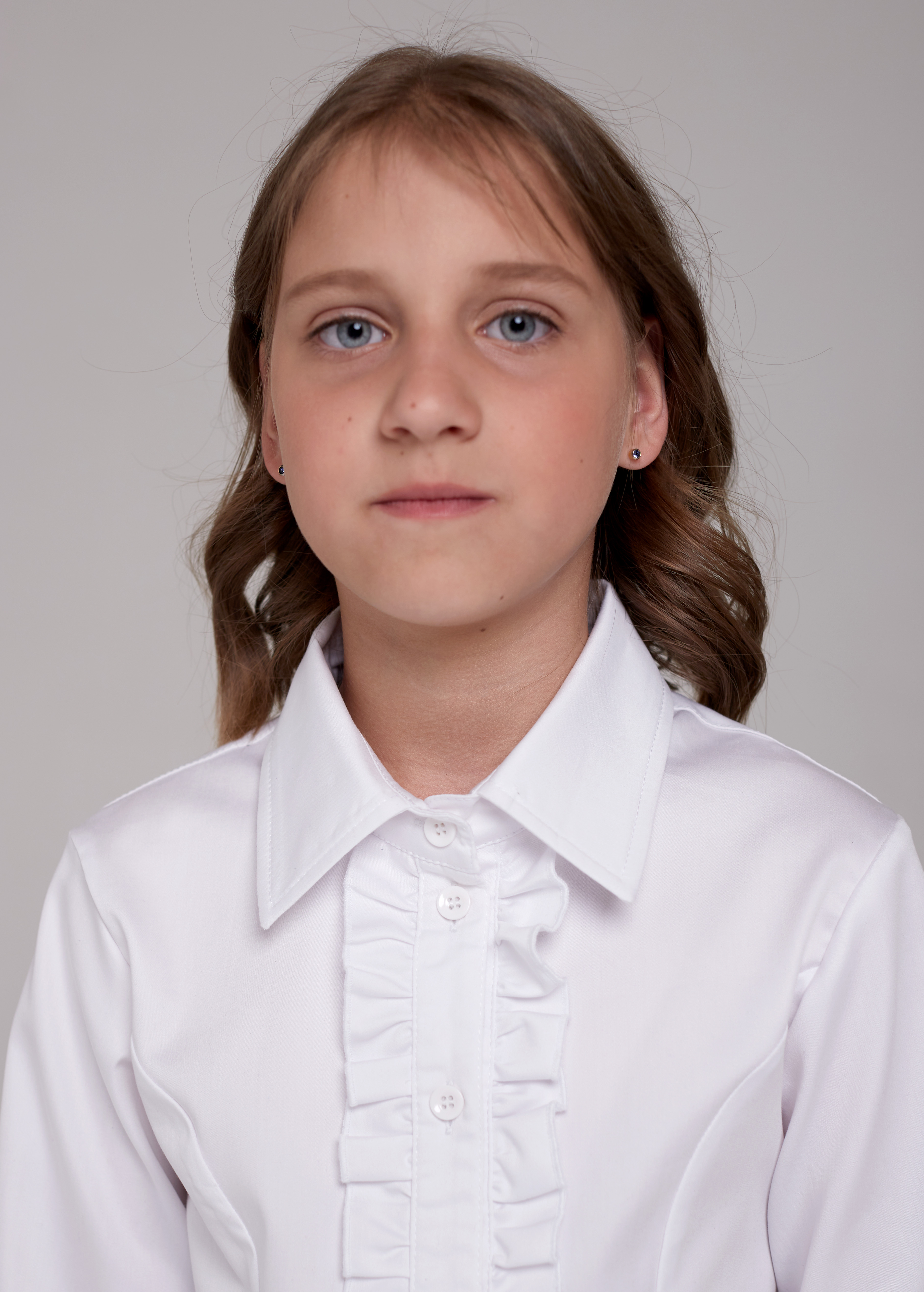 Блузка IRINA EGOROVA BL-Kids-Zhabo_белый - фото 7